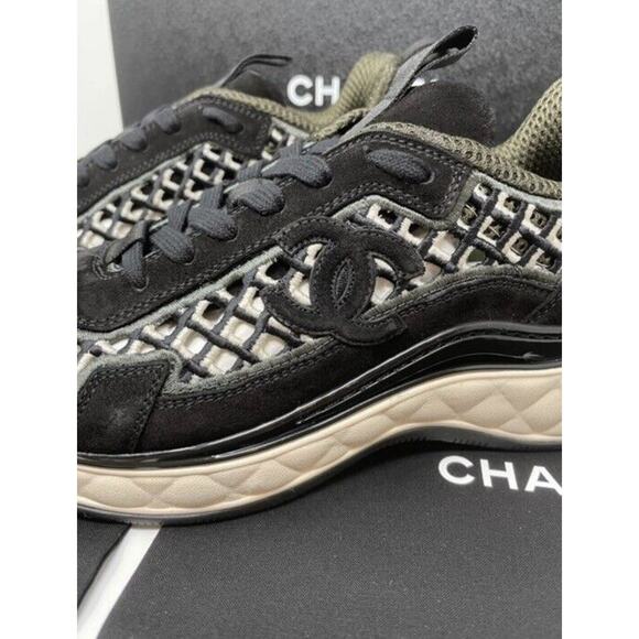 Chanel Sneakers 21C G37126 Size 38 NIB - Picture 3 of 9